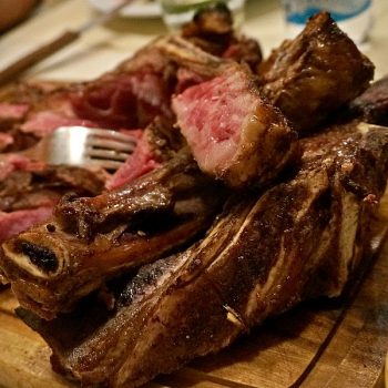 松阪牛育ちの私がお勧めするフィレンツェ名物ビステッカレストラン