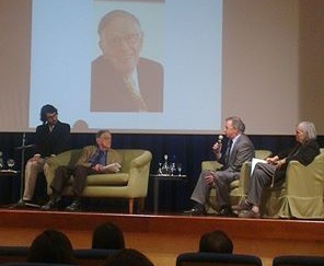 有名な日本人作家たちと交流のあったドナルド・キーンさんのフィレンツェ講演会