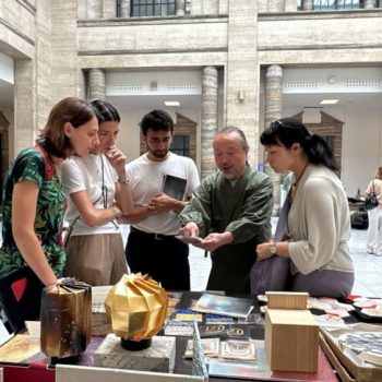 京都とフィレンツェ姉妹都市60周年記念、京表具職人「弘誠堂」の田中善茂氏